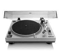 Lenco L-3809 Tocadiscos - Tocadiscos DJ con accionamiento Directo - USB - Preamplificador - 33 y 45 RPM - MMC - RCA - Line out - Azul metálico