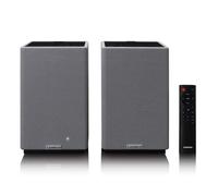 Lenco Librería estéreo Hi-Fi Altavoz con Bluetooth 5.3-2x40W RMS - Amplificador Clase D - Tecnología DSP - RCA - Entrada óptica - USB - Mando a Distancia