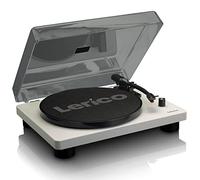 Lenco LS-50 Giradiscos con puerto USB, en carcasa de madera con altavoces integrados y amplificador integrado, 2 x 3 vatios