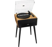 Lenco LS-570OK - Tocadiscos con altavoces incorporados y Bluetooth® - Tocadiscos en las patas - Madera de roble