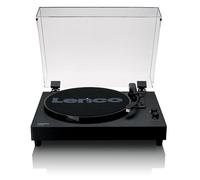 Lenco LS-60BK nero | LS-60 - Tocadiscos - Reproductor de vinilo - AT-3600 MMC - 33/45/78 RPM - 2 x 5 W - RCA Out