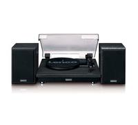 LENCO LS100BK Giradiscos Bluetooth 20W Con Altavoces Color Negro