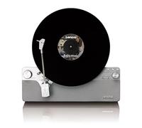 Lenco LSA-071SI - Tocadiscos Vertical Totalmente automático con Altavoces incorporados y Bluetooth® - Plata