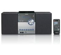 Lenco mc-150 analógico y digital 22w negro, plata portable stereo sys