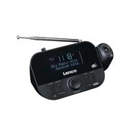 Lenco Radio Despertador DAB+ FM con Pantalla LCD de 2.6" Función Snooze,