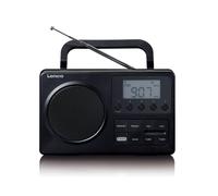 LENCO RADIO PORTATIL FM PLL 2.5" PRETO