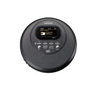 Lenco Reproductor portátil CD / MP3 con radio DAB+ FM y pantalla TFT,
