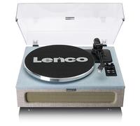 Lenco Tocadiscos LS-440 - Tocadiscos Bluetooth - Altavoces Integrados 40 W RMS - Tracción por Correa - Control de Pitch - Preamplificador - Salida RCA y AUX-IN - Azul LS-440BUBG