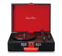 Lenco TT-110 Suitcase Turntable with BT and Built-In Speakers Black