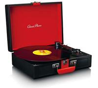 Lenco tt-110 tocadiscos de tracción por correa negro, rojo semiautom?