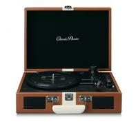 Lenco TT-120 Suitcase Turntable with BT and Built-In Speakers Brown