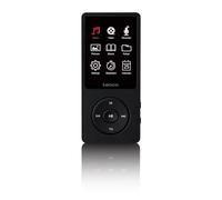 Lenco Xemio-669BK - Reproductor MP3 MP4 de 8 GB - Pantalla LCD TFT de 2,4" - Grabación de Voz - Batería de 18 h - Extensible Micro SD 256 GB - Negro
