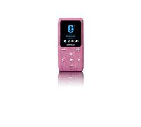 Lenco Xemio-861 - Reproductor de MP3 con Bluetooth (Tarjeta microSD de 8 GB, Bluetooth, Radio FM, función de Memoria de Voz, Pantalla TFT de 1,8", función e-Book, hasta 64 GB), Color Rosa