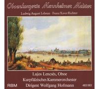 Lencses,Lajos - Concert De Hautbois : Lebrun, Samitz, Richter