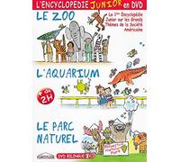 L'ENCYCLOPEDIE JUNIOR EN DVD : le zoo - l'aquarium - le parc naturel.