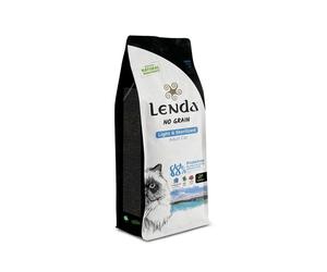 Lenda Adulto Ligero y Esterilizado Alimento para Gatos Esterilizados - Sin Cereales con Probióticos y Extractos Botánicos - Con Aceite de Pescado y Condroprotectores - Sin Cereales