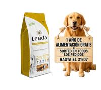 Lenda Chicken 2Kg - Pienso para Perros Jóvenes y Adultos con Actividad Normal | Comida para Perros de Razas Grandes y Pequeñas | Rica en Pollo | Natural