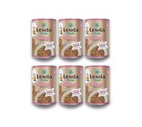 Lenda Foodie - 6 x 380gr Comida Humeda Perros Premium - Cazuela Silvestre - para Adultos Jovenes y Senior- Comida Natural Hipoalergenica con Aceite de Salmon - Sin Conservantes ni Aditivos