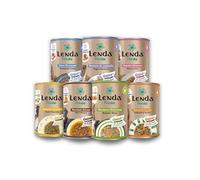 Lenda Foodie - 7 x 380gr Comida Humeda Perros Premium - Todos los Sabores - para Adultos Jovenes y Senior- Comida Natural Hipoalergenica con Aceite de Salmon - Sin Conservantes ni Aditivos