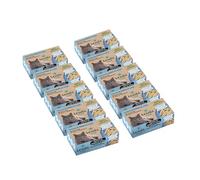 Lenda Foodie Cat - Pack 10 x 120gr Comida Humeda para Gatos Natural - Troncos de Caballa - Adultos Jovenes y Senior - Alimento para Gatos Esterilizados en Caldo - Hipoalergenica y Sin Cereales