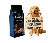 Lenda Grain Free Cerdo 10kg - Pienso Monoproteico Hipoalergenico para Perros Sin Cereales - Pienso sin Grano para Digestion Sensible - con Probioticos y Condroprotectores para Articulaciones