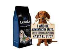 Lenda Grain Free Mini Pescado y Krill 2kg - Pienso Hipoalergenico Sin Cereales para Perros Raza Pequeña - Sin Grano ni Patata para Digestion - con Aceite de Salmon Rico en Omega 3 y Probioticos