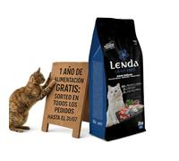 Lenda Grain Free Pescado 2kg - Pienso Hipoalergenico de Solo Pescado para Gatos Sin Cereales - Comida para Gato Sin Cereales Sin Ave con Probioticos y Omega 3 para Piel y Digestion - No Grain