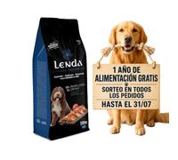 Lenda Grain Free Salmon 10kg - Pienso Monoproteico Hipoalergenico para Perros Sin Cereales - Pienso sin Grano para Digestion Sensible - con Probioticos y Condroprotectores para Articulaciones