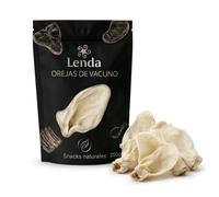 Lenda Orejas de Ternera Light - Snacks Liofilizados Naturales para Perros Ricos en Colageno - Chuches Masticables Naturales Antiestres - Premios y Golosinas para Salud Dental sin Adictivos 250 g