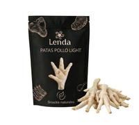 Lenda Patas de Pollo Liofilizadas 350 g - Snacks Light Naturales para Perros Ricos en Colageno - Chuches Masticables Naturales para Perro - Premios y Golosinas para Salud Dental sin Adictivos