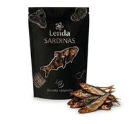Lenda Sardinas Deshidratadas 200 g - Snacks Naturales para Perros Ricos en Colageno - Chuches Masticables Naturales para Perro - Premios y Golosinas Ricos en Omega 3 para Salud Dental sin Adictivos