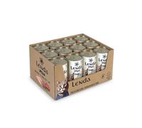 Lenda Urban Pack 12 x 400g Comida Humeda para Gatos Premium - Pollo y Atun - Comida Blanda para Gatos Rica en Magnesio sin Gluten - con Malta y Multivitaminas (A D E y Taurina)