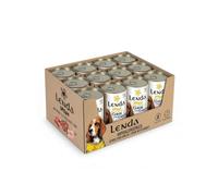 Lenda Urban Pack 12 x 400gr Comida Humeda Hipoalergenica para Perros - Carne de Cerdo y Conejo - Alimento Completo y Natural para Todas Las Razas - Sin Cereales con Condroprotectores