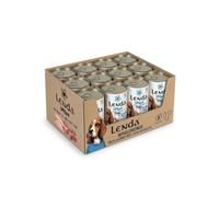 Lenda Urban Pack 12 x 400gr Comida Humeda Hipoalergenica para Perros - Carne de Pollo con Cerdo y Buey - Alimento Completo y Natural para Todas Las Razas - Sin Cereales con Condroprotectores