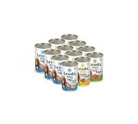 Lenda Urban Pack 12 x 400gr Comida Húmeda Hipoalergenica para Perros Jovenes y Adultos - Pack Degustacion - Alimento Completo y Natural para Todas Las Razas - Sin Cereales con Condroprotectores
