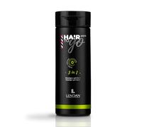 LENDAN - Champú-Gel 3 en 1 - Hair To Go Men - 100 ml - Gel de Ducha, Champú y Gel de Afeitado - Limpieza Profunda - con Carbón Vegetal Activo y Ginseng - Elimina Impurezas - Hidrata la Piel
