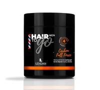 LENDAN - Gel Fijador de Pelo - Hair To Go Men Carbon Full Force - 500 ml - con Carbón Vegetal Activo - Fijación Fuerte y Flexible - Efecto Mojado - Larga Duración - Cuidado Capilar