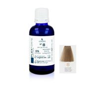 Lendan Plex Forte Bond Color Tinte profesional para el cabello con vitamina C y tecnología Plex Forte (N.8 rubio claro)