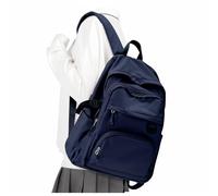 Lendolk Mochila Universidad Instituto Hombre Mujer, Mochila Colegio Ligera Casual, Mochilas Escolares Adolescentes Chica Chico, Mochilas Ordenador Portatil Impermeable(Azul Marino