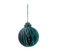 Lene Bjerre Adorno navideño Pappia 12 cm Verde oscuro. redondo