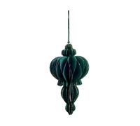 Lene Bjerre Adorno navideño Pappia 15 cm Verde oscuro