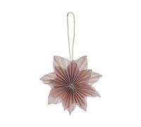 Lene Bjerre Colgante decorativo Palisa flor 10 cm Dark rose