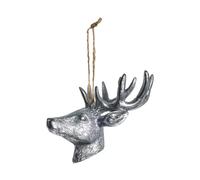 Lene Bjerre Colgante decorativo Serafina ciervo 12.5 cm Plateado antiguo