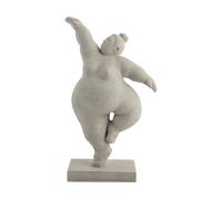 Lene Bjerre Decoración Serafina mujer en puntas de pie 28.8 cm Grey