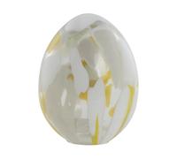 Lene Bjerre Huevo decorativo Murina 15 cm White-mellow