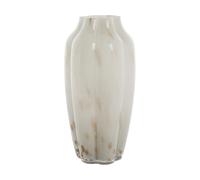 Lene Bjerre Jarrón Mara 15x15 cm Off White-Light gold