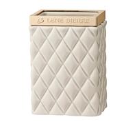 Lene Bjerre Vaso para cepillos Portia camel-oro