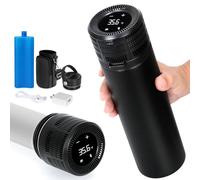 LengKe Enfriador eléctrico de insulina, estuche de viaje, cargador USB y caja de hielo de biogel, horas ilimitadas, 1.7-20.0 °C, enfriador médico personalizado y de temperatura de visualización
