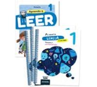 lengua 1º primaria a las tres + aprendo a leer con detectives del recr