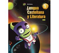 Lengua 1º Primaria (Pauta) Tres Trimestres + Lecturas Superpixepolis (Superpixépolis)